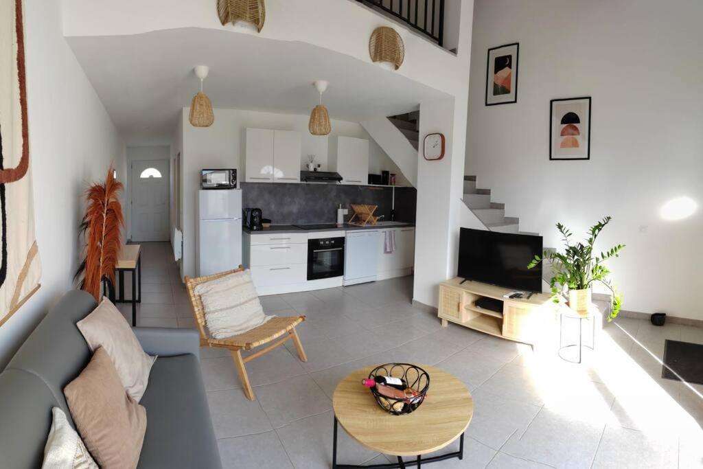 Apartmán Chez Roberto/Jardin/Parking Fos-sur-Mer Exteriér fotografie